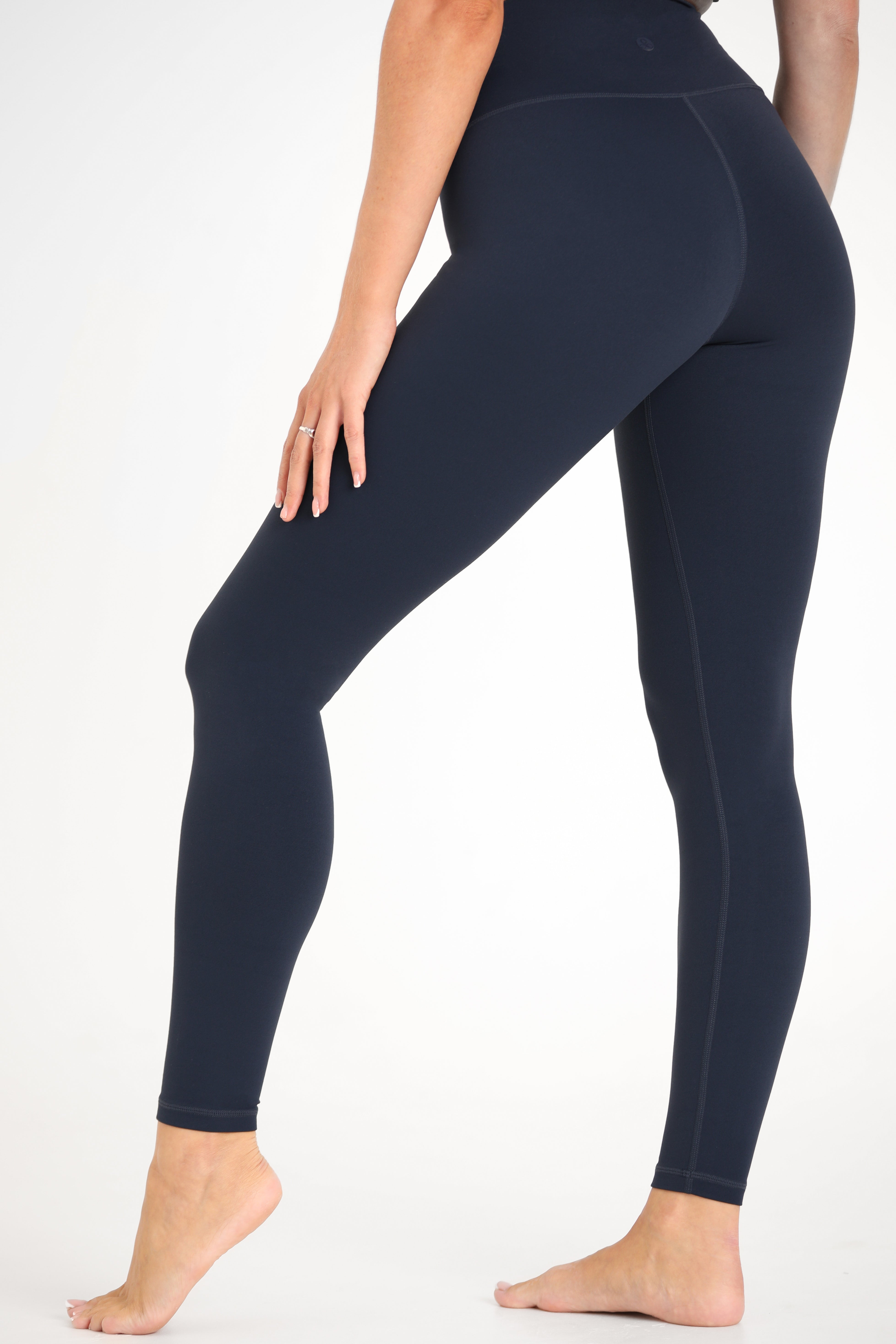 High-Waist Legging - No-Front-Seam - Ocean Blue ♻️